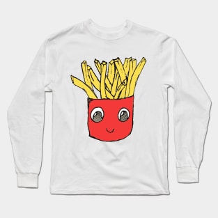 Happy Fries Long Sleeve T-Shirt